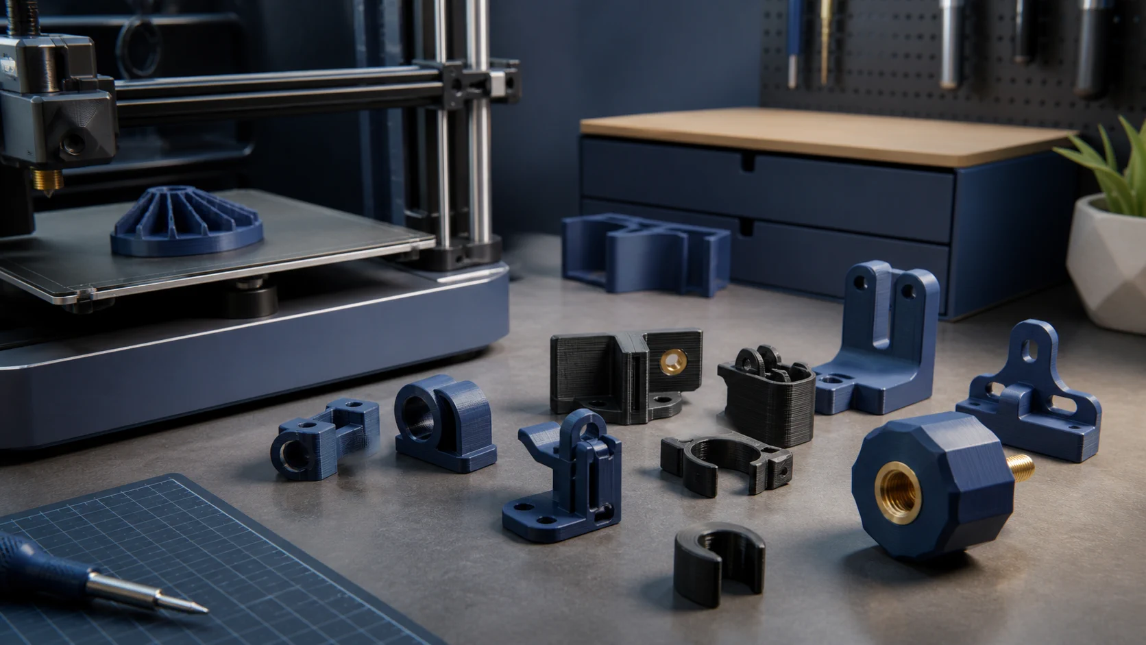 Peças de reposição e adaptadores em impressão 3D em Anápolis